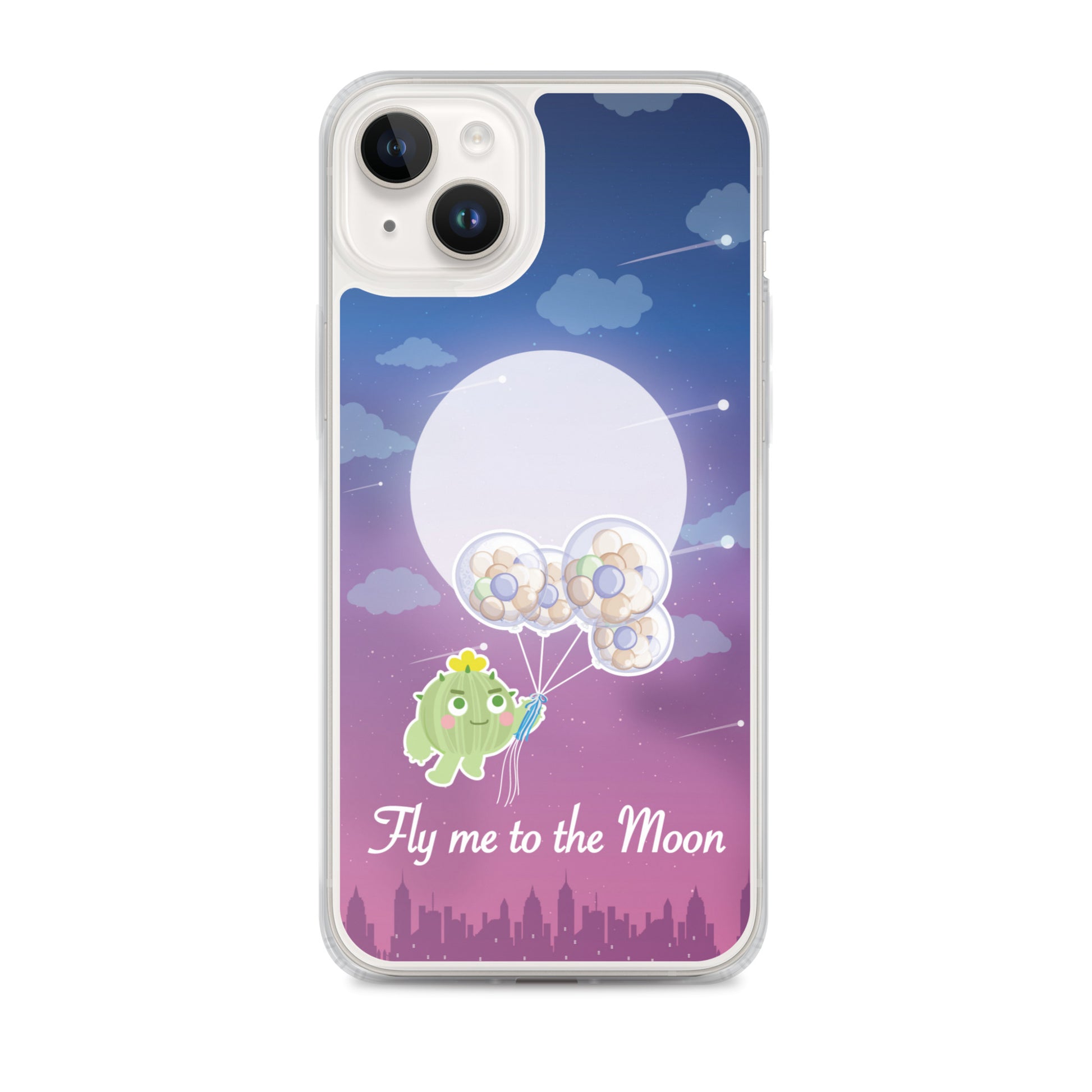 【iPhone】Fly Me to The Moon - Phone Clear Case