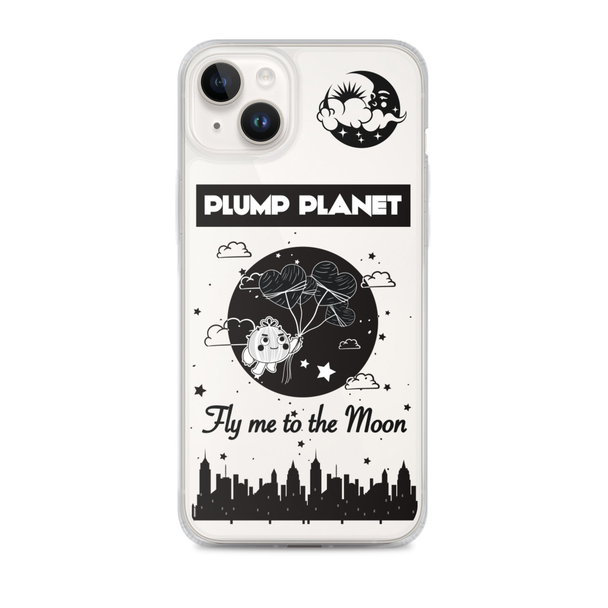 【iPhone】Fly Me to The Moon - Phone Clear Case