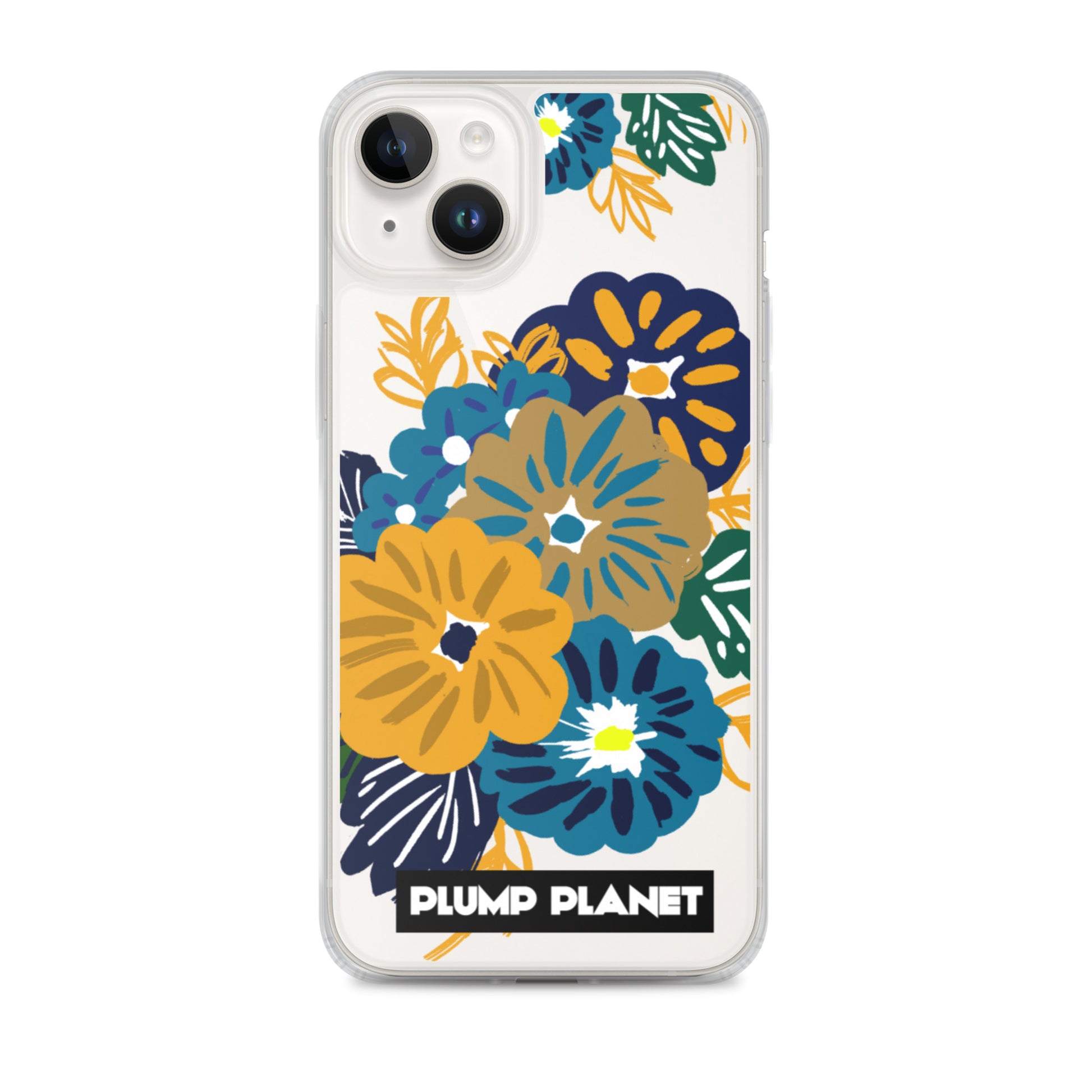 【iPhone】Secret Flower Printing Stamp - Phone Clear Case