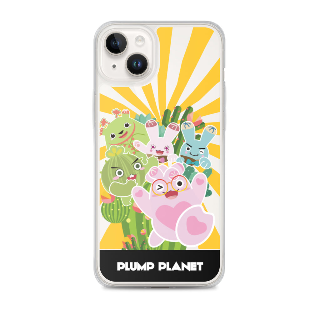 【iPhone】Plumo Planet Printing Stamp - Phone Clear Case