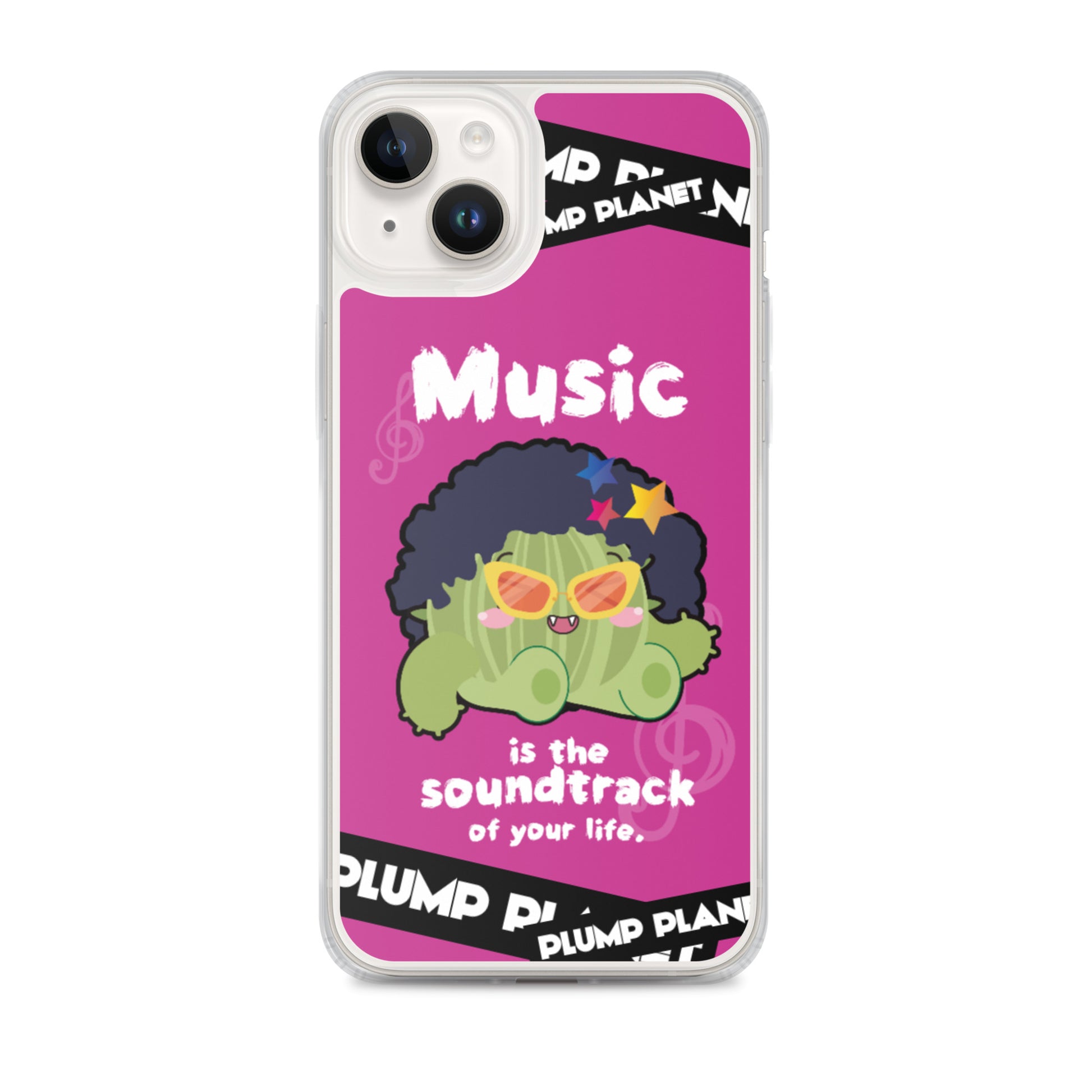 【iPhone】Music is the soundtrack of Life  - Phone Clear Case