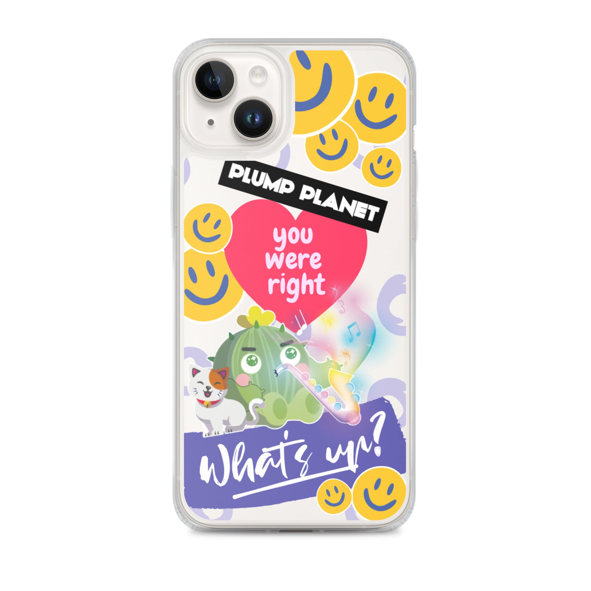 【iPhone】What's UP?  - Phone Clear Case