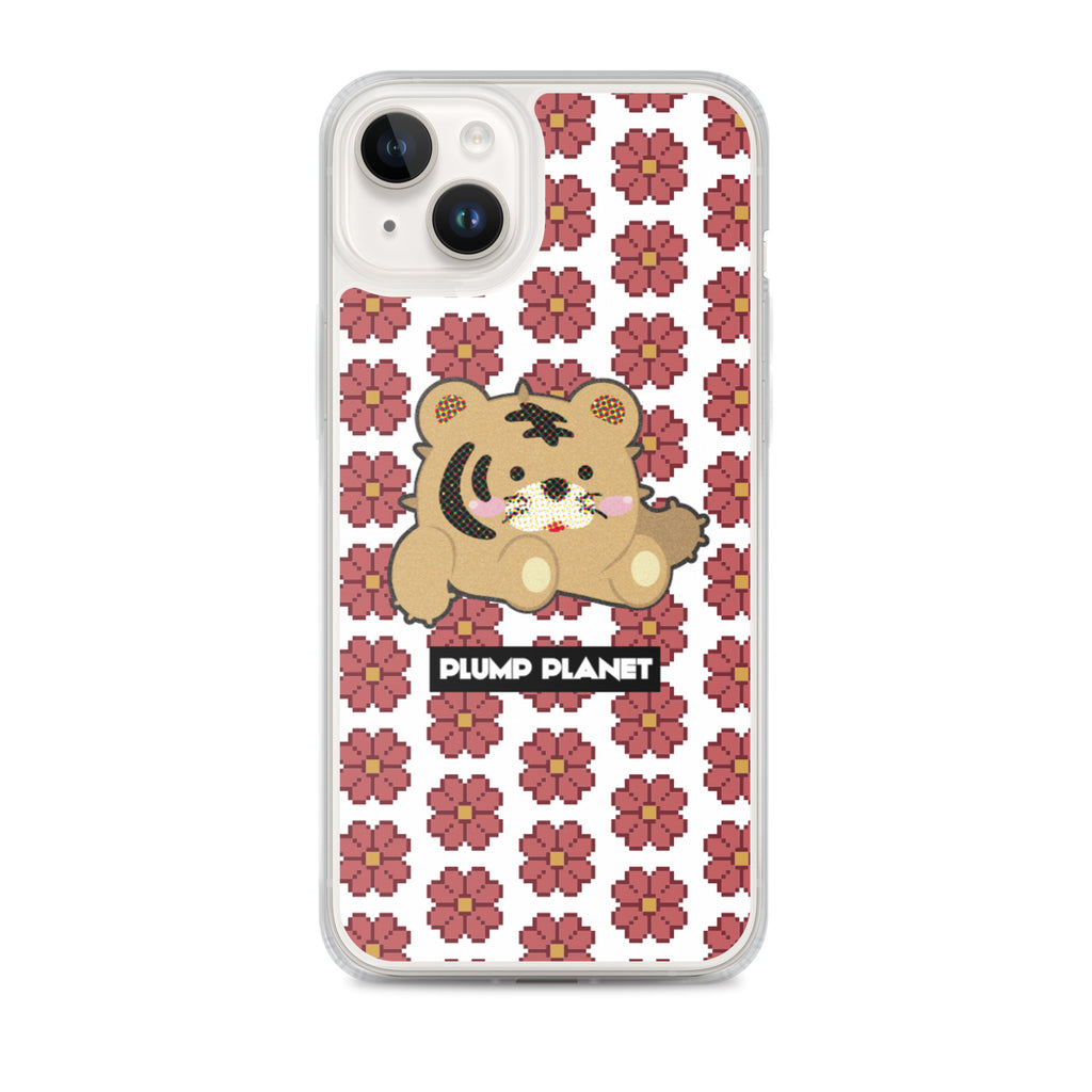 【iPhone】Pixel Cactus Tiger - Phone Clear Case
