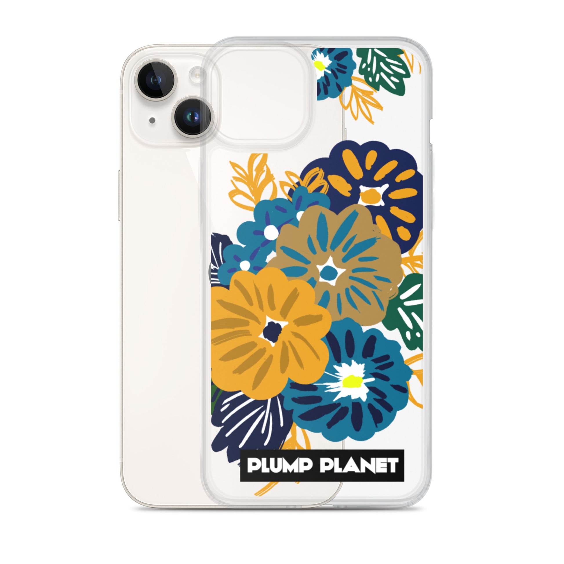 【iPhone】Secret Flower Printing Stamp - Phone Clear Case