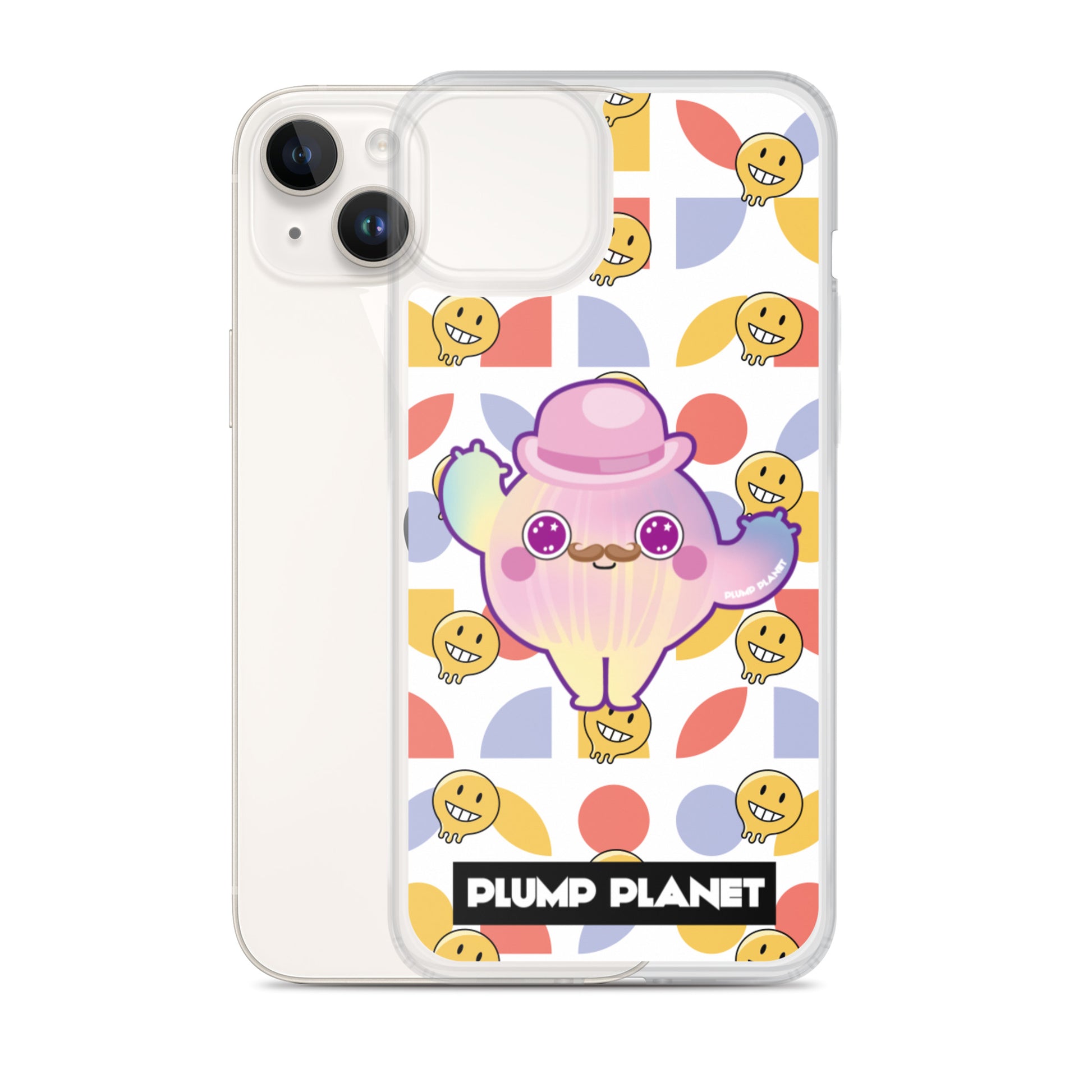 【iPhone】Colorholic Uncle Cactus  - Phone Clear Case