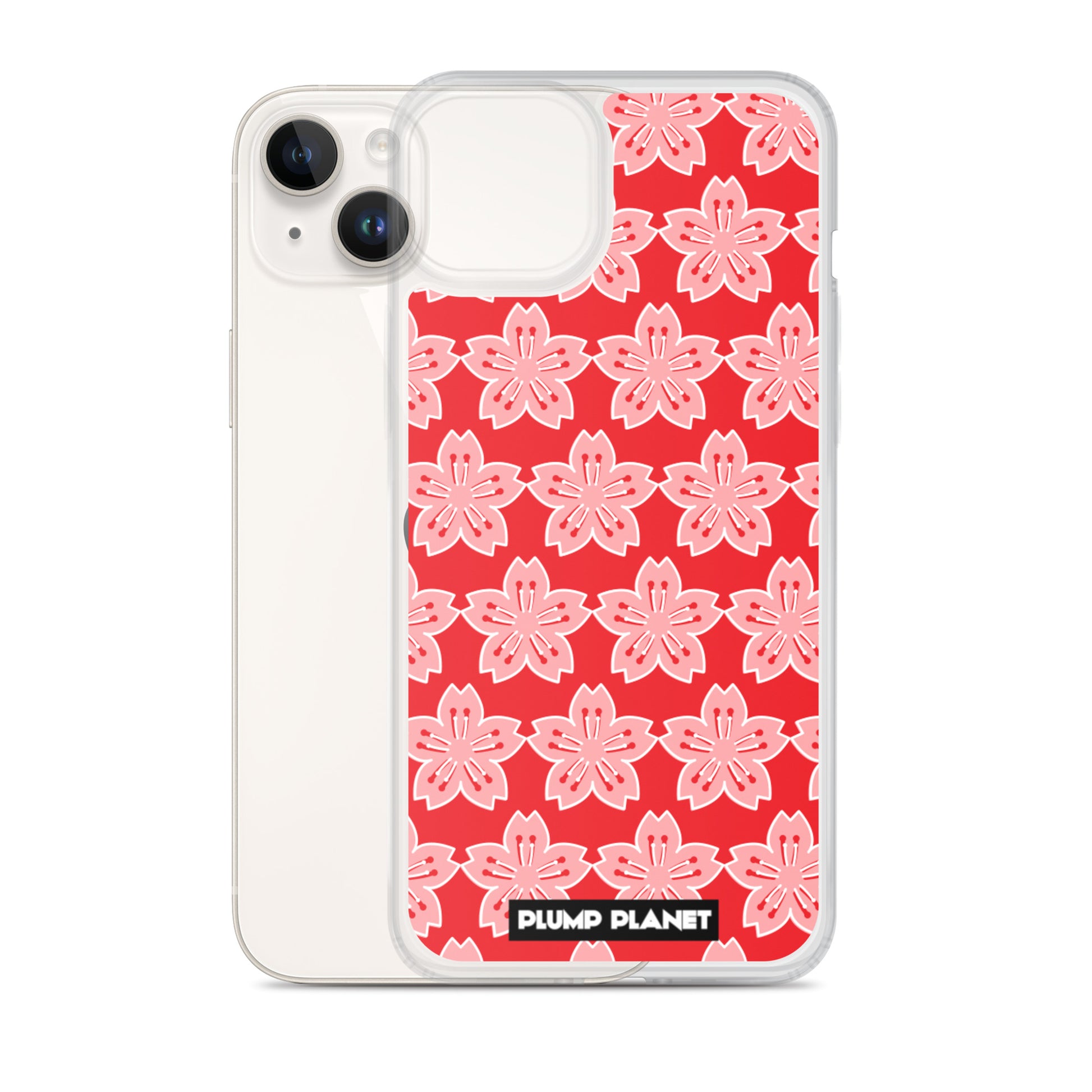 【iPhone】Sakura Flower Pattern Collection - Phone Clear Case