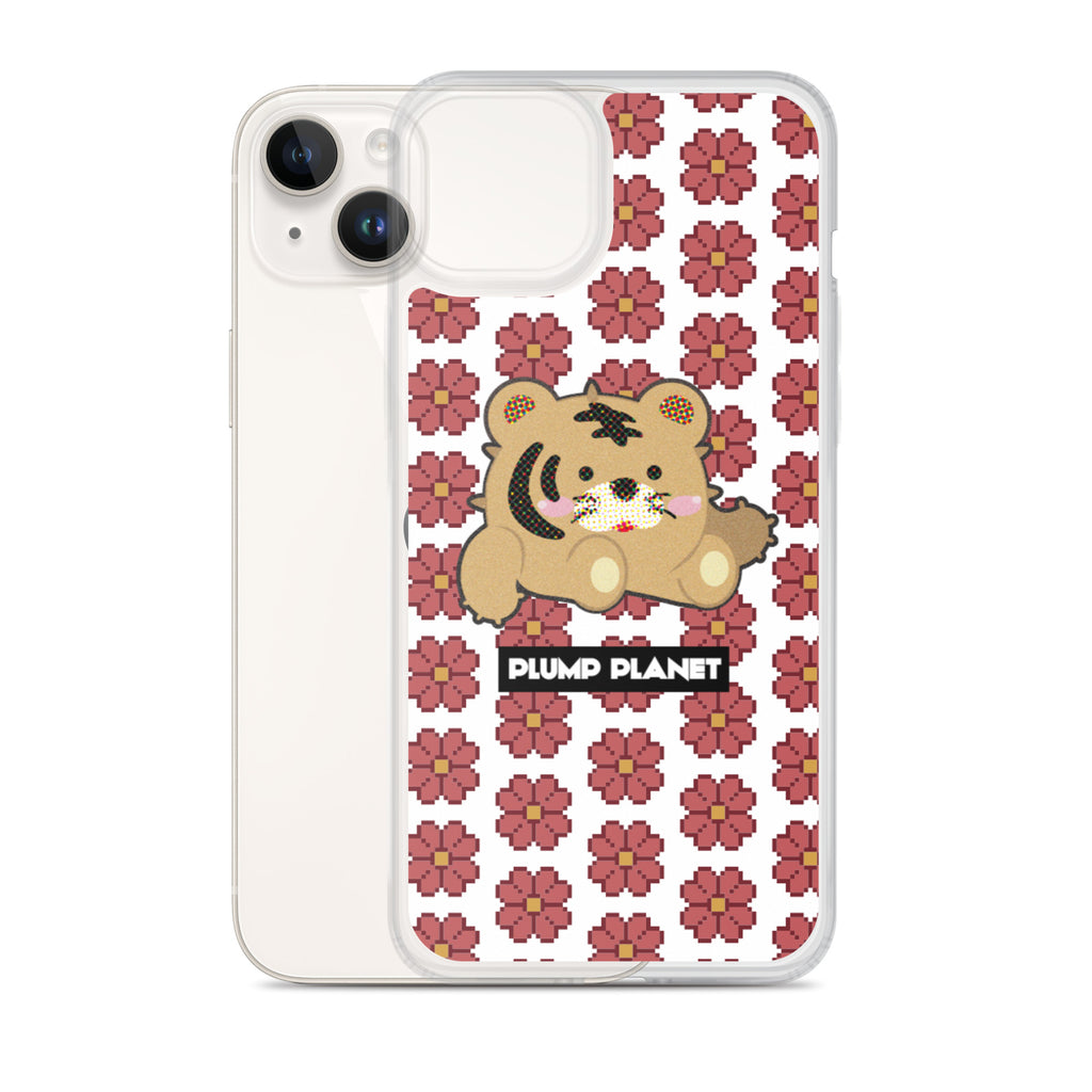 【iPhone】Pixel Cactus Tiger - Phone Clear Case
