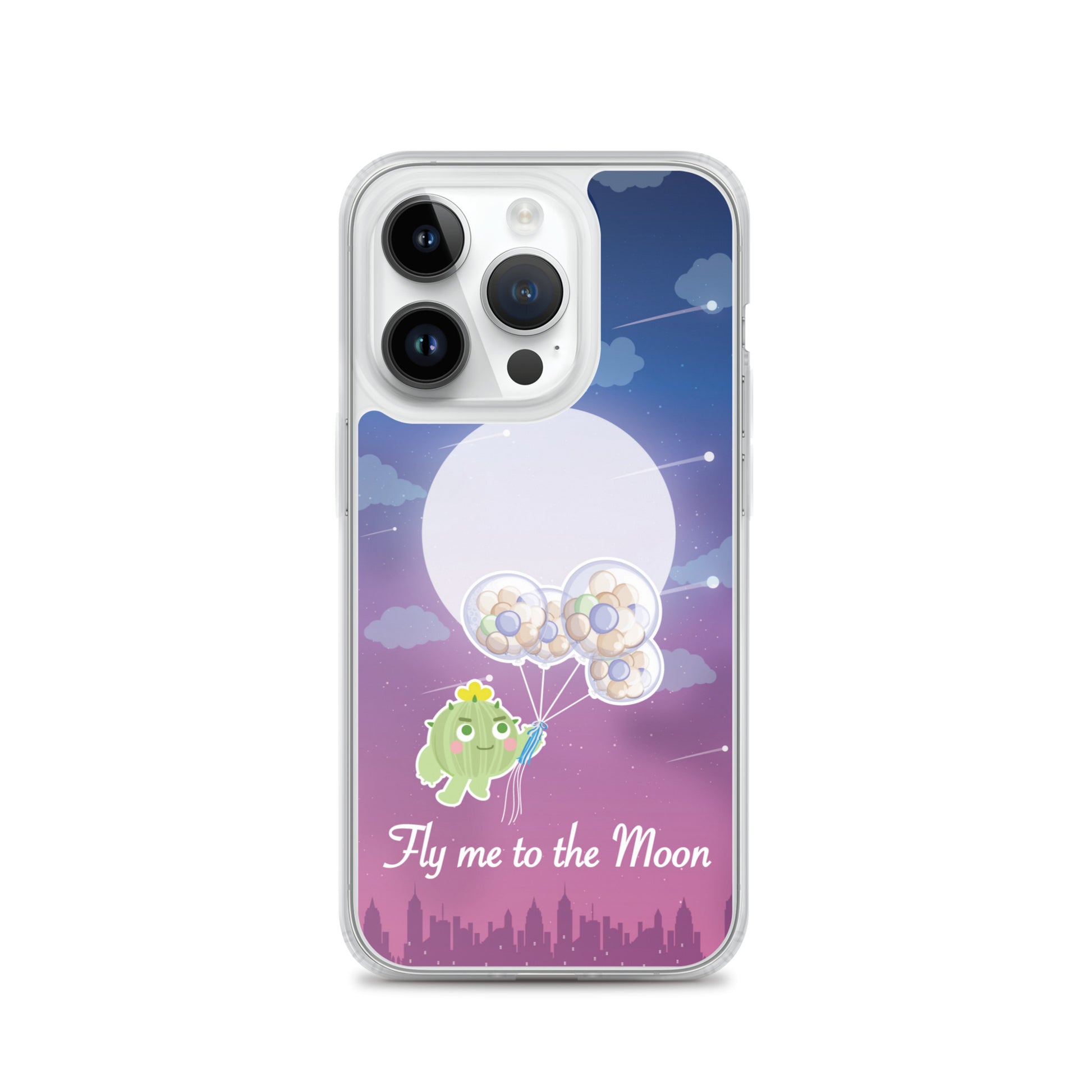 【iPhone】Fly Me to The Moon - Phone Clear Case
