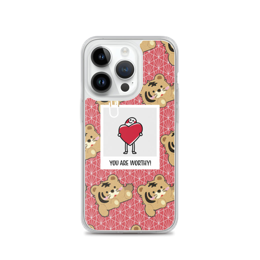 【iPhone】You Are Worthy- Phone Clear Case