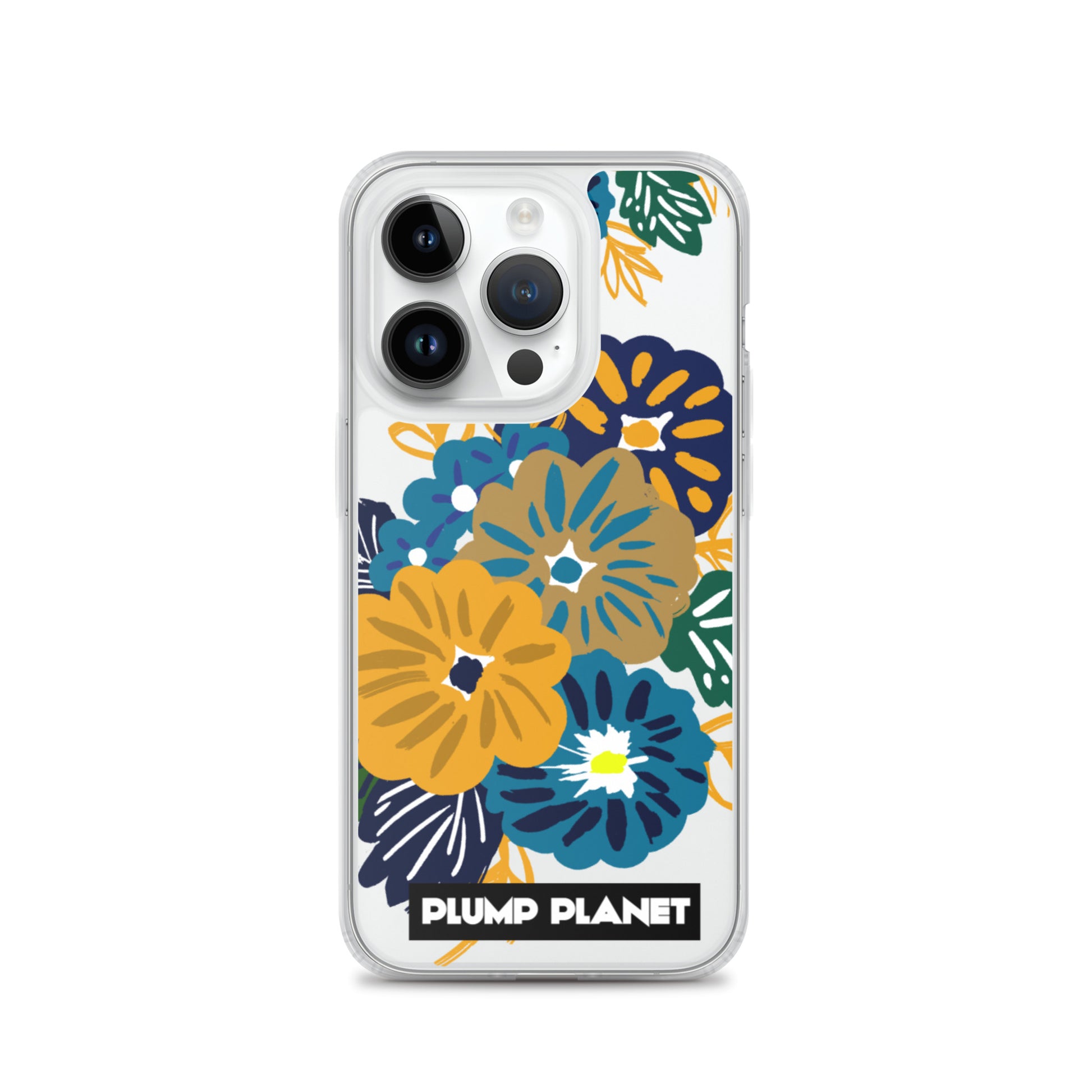 【iPhone】Secret Flower Printing Stamp - Phone Clear Case