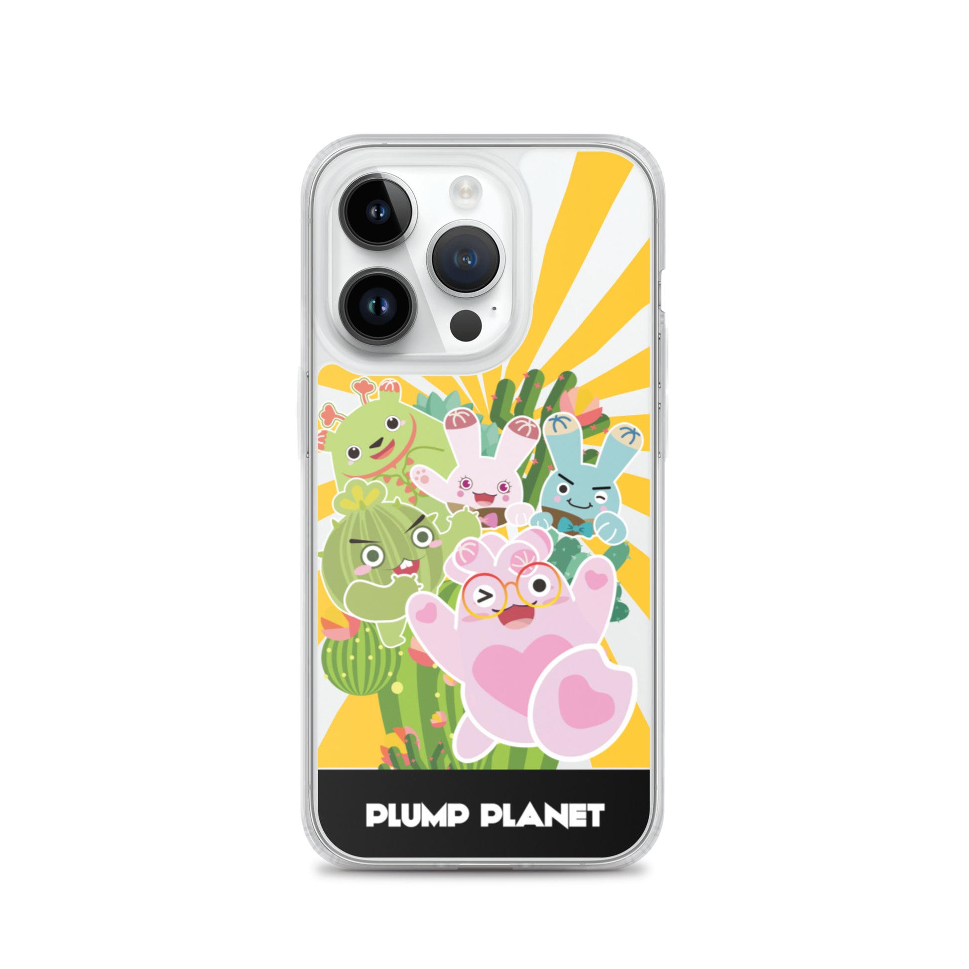【iPhone】Plumo Planet Printing Stamp - Phone Clear Case