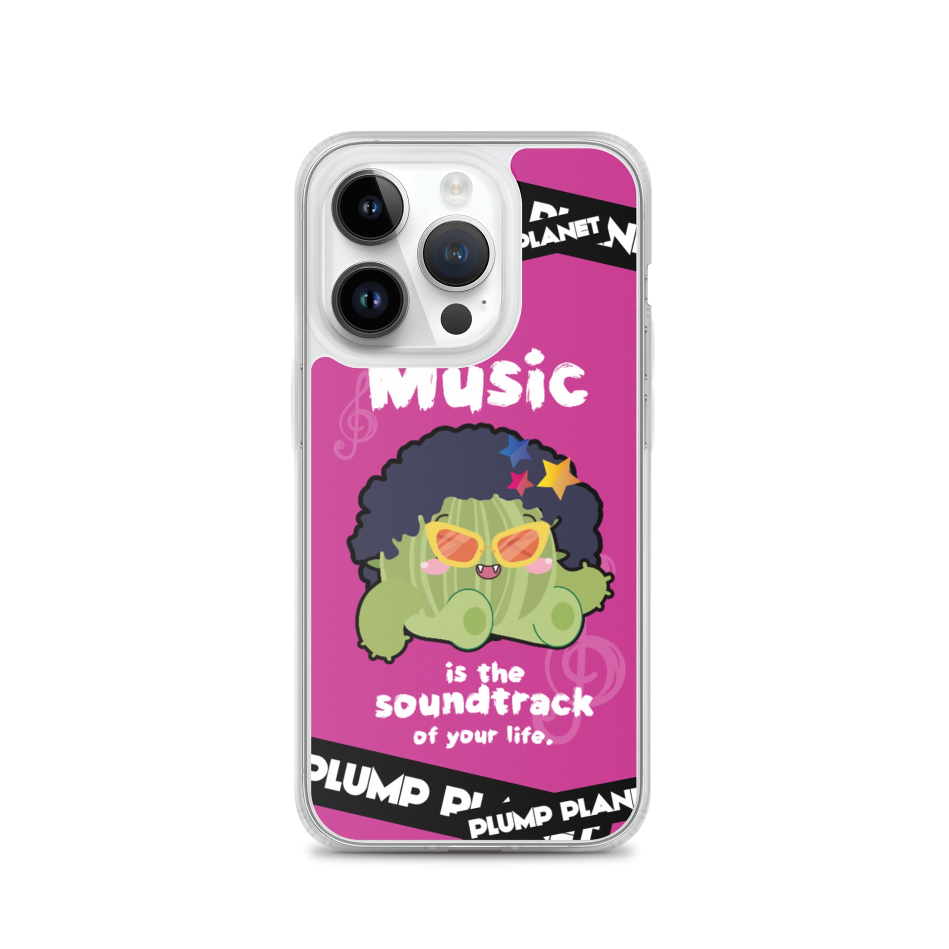 【iPhone】Music is the soundtrack of Life  - Phone Clear Case