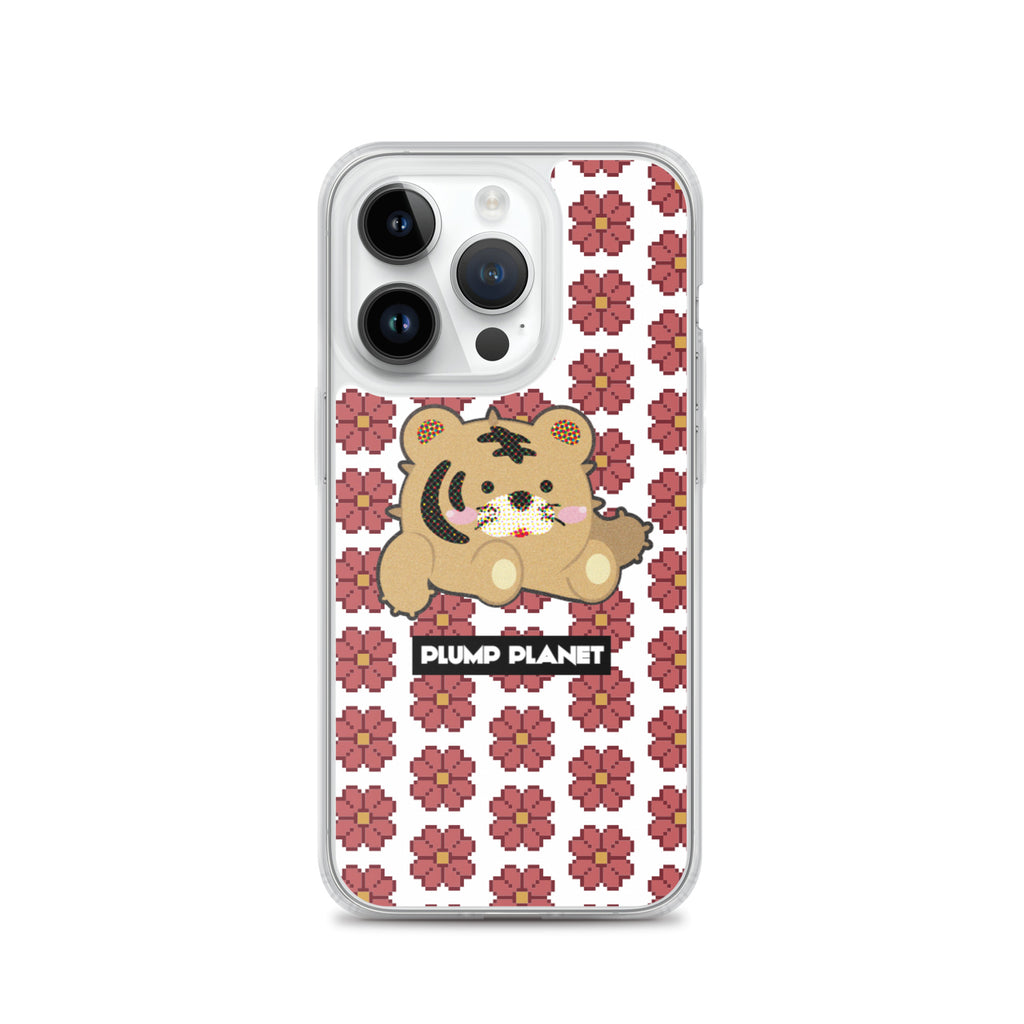 【iPhone】Pixel Cactus Tiger - Phone Clear Case