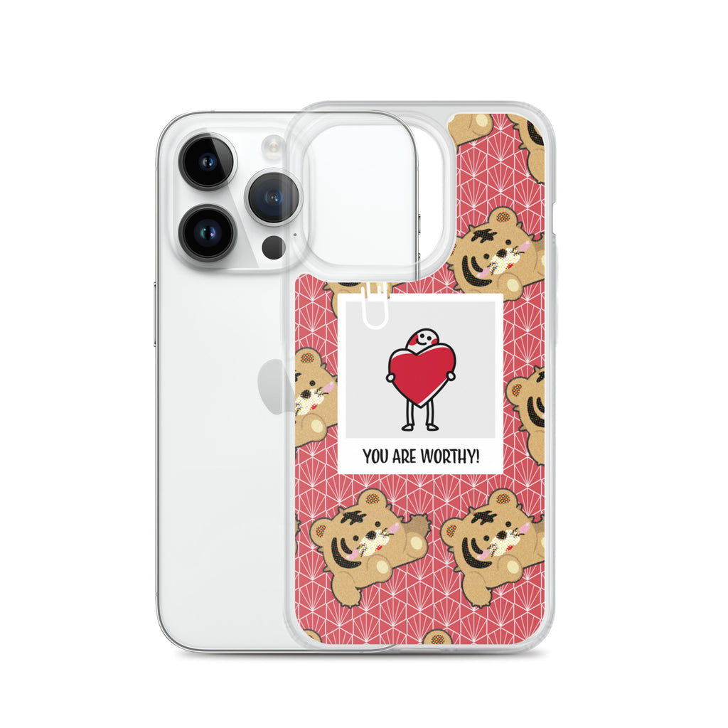 【iPhone】You Are Worthy- Phone Clear Case