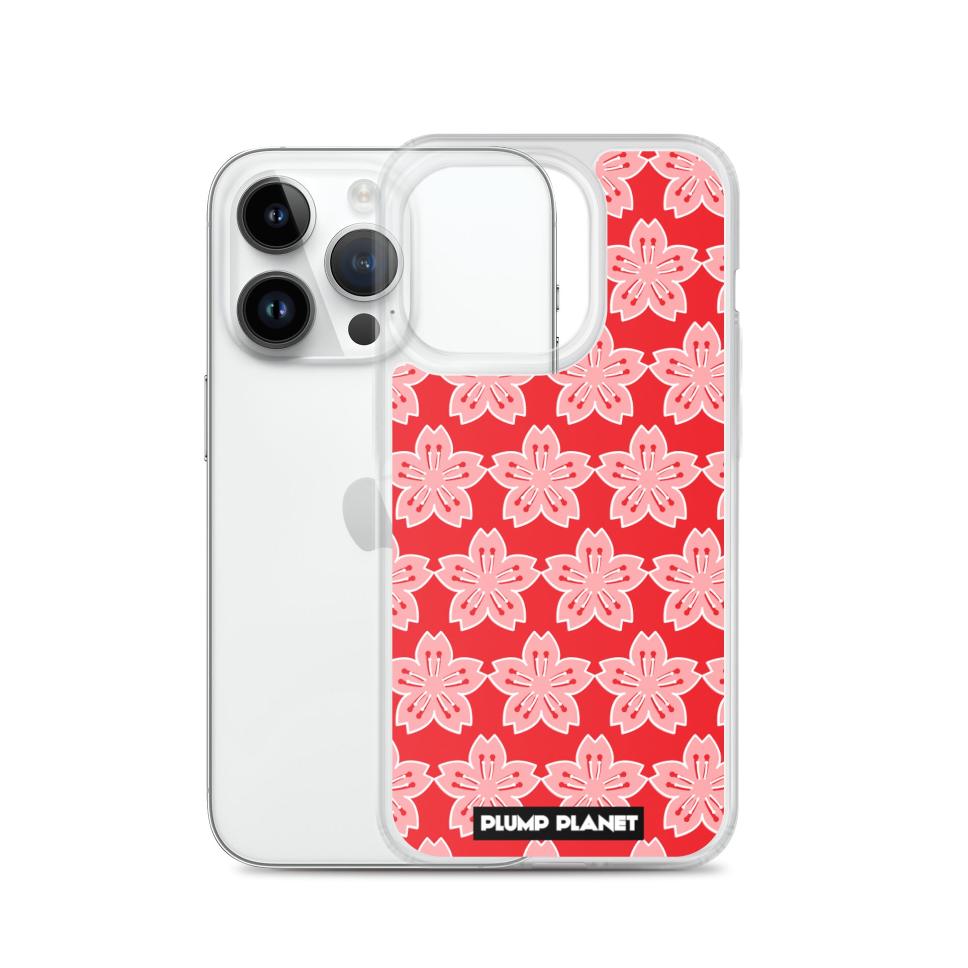 【iPhone】Sakura Flower Pattern Collection - Phone Clear Case