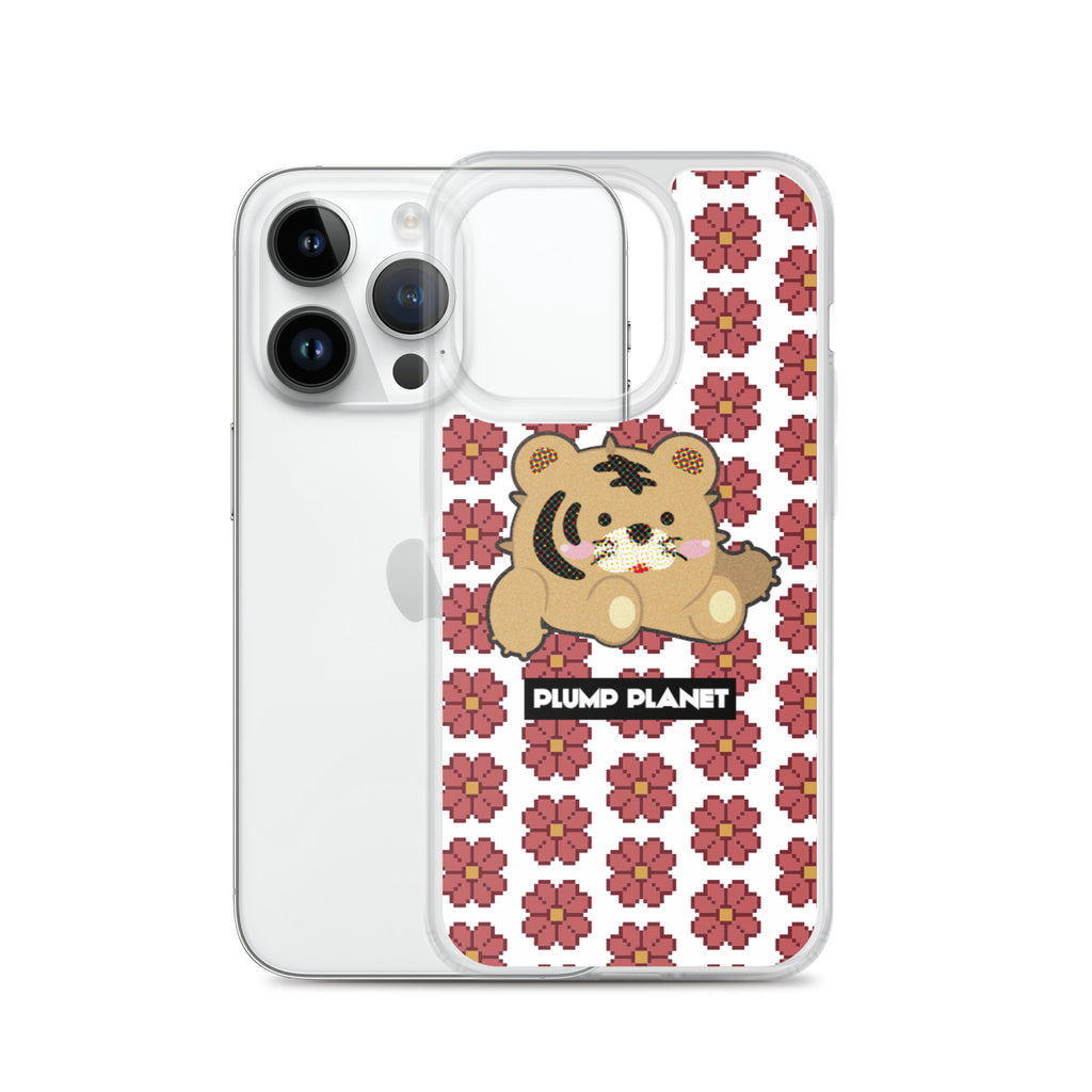 【iPhone】Pixel Cactus Tiger - Phone Clear Case