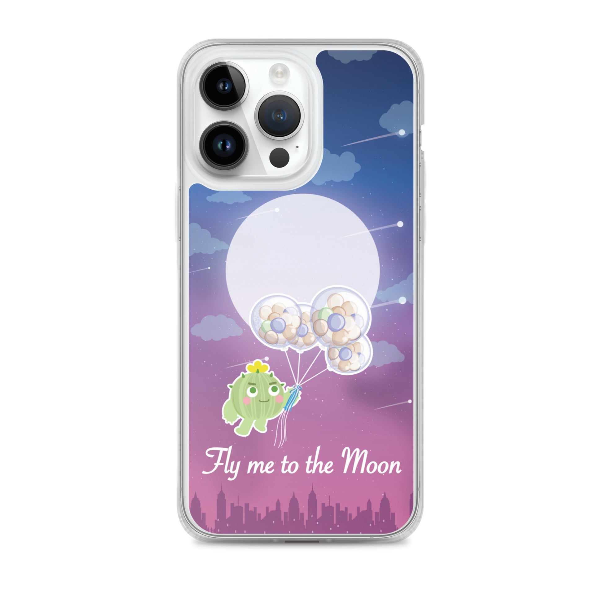 【iPhone】Fly Me to The Moon - Phone Clear Case