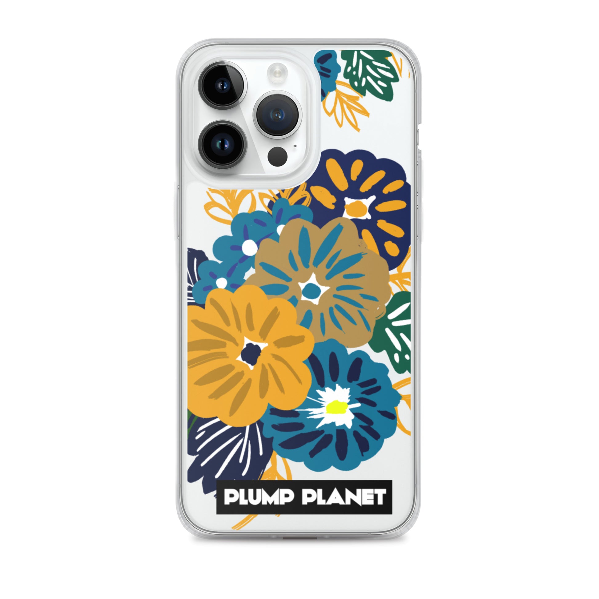 【iPhone】Secret Flower Printing Stamp - Phone Clear Case