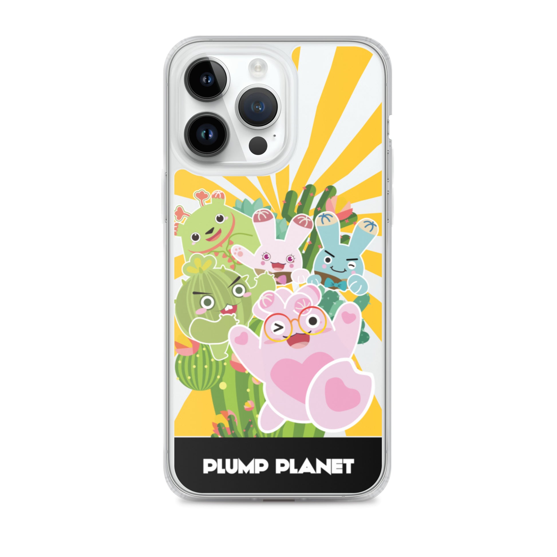 【iPhone】Plumo Planet Printing Stamp - Phone Clear Case