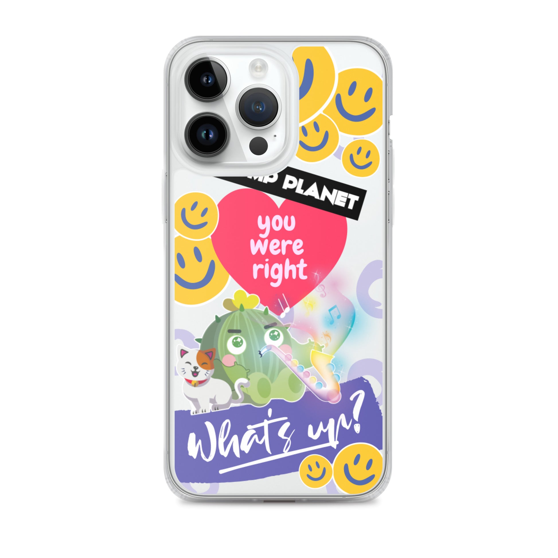 【iPhone】What's UP?  - Phone Clear Case
