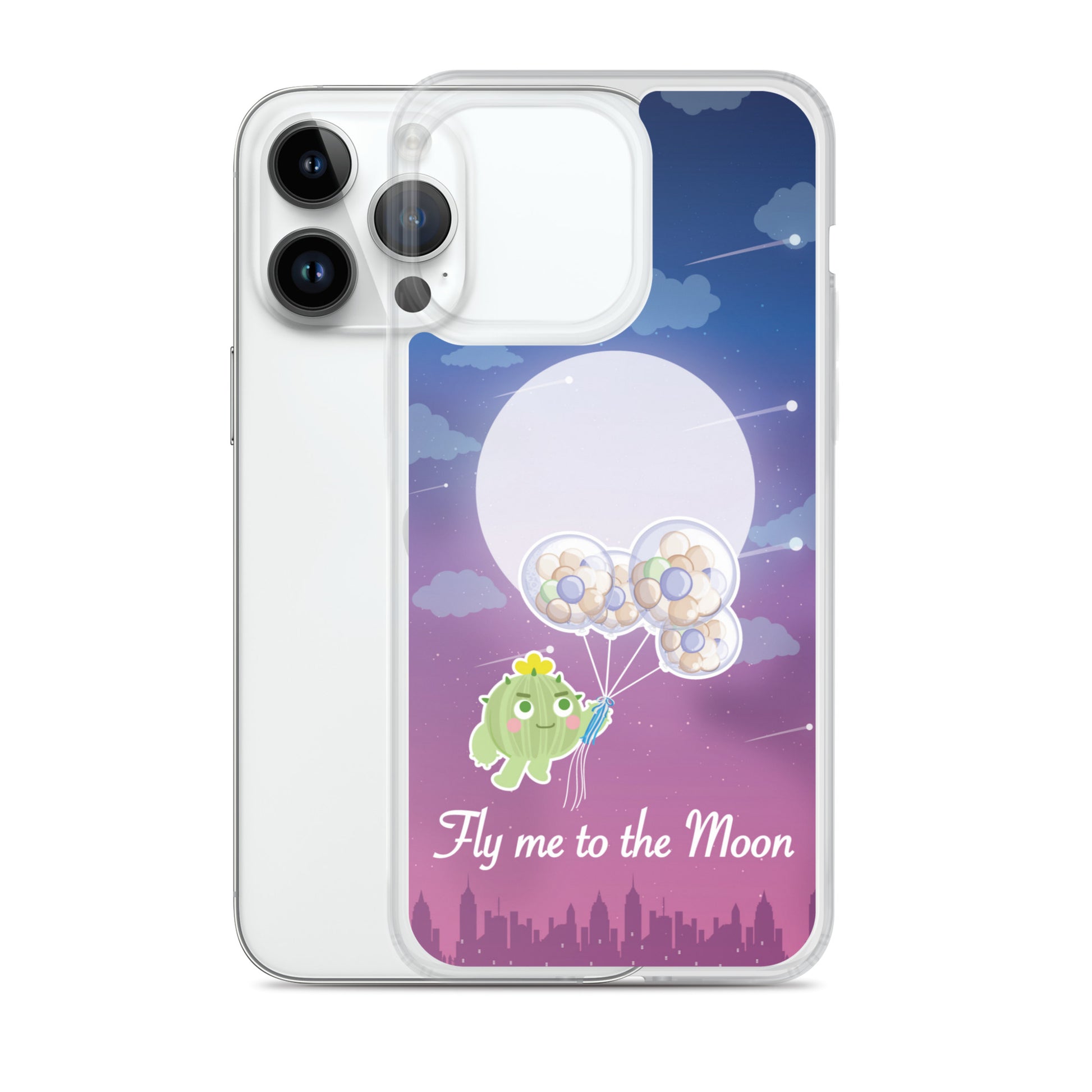 【iPhone】Fly Me to The Moon - Phone Clear Case