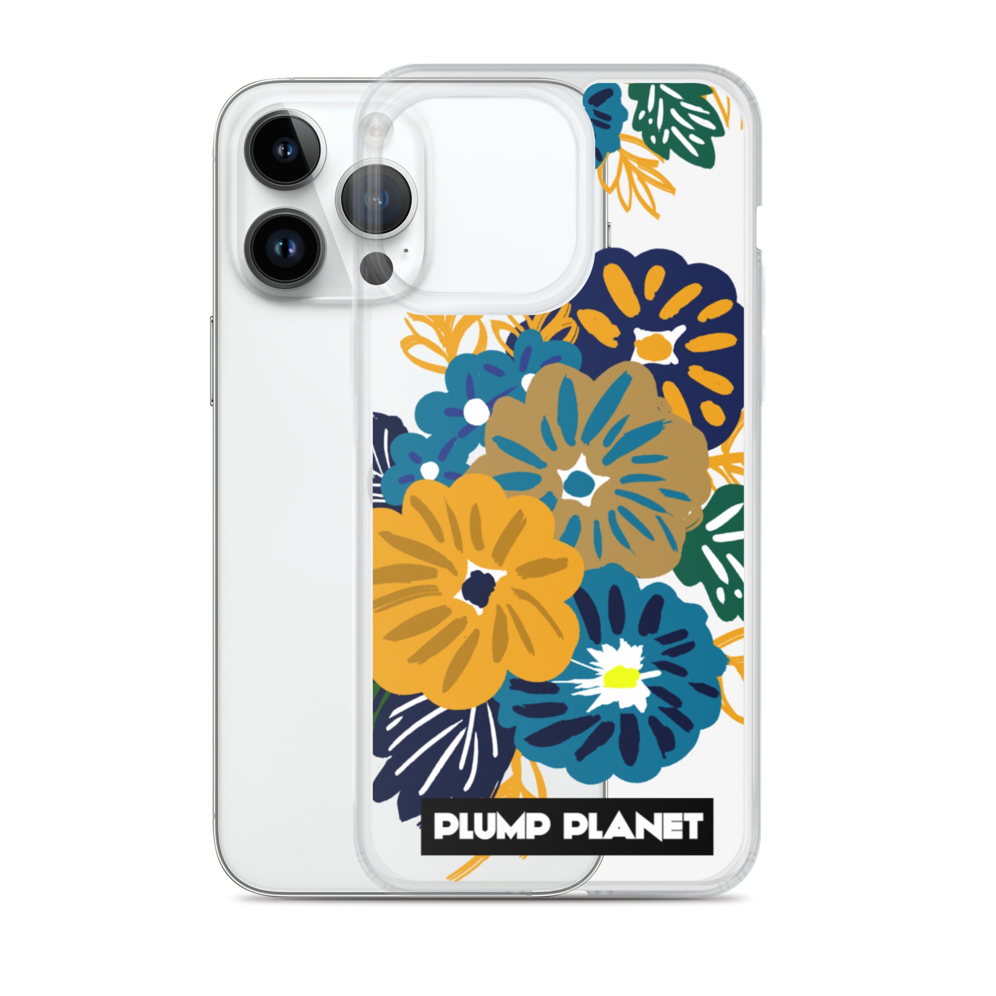 【iPhone】Secret Flower Printing Stamp - Phone Clear Case