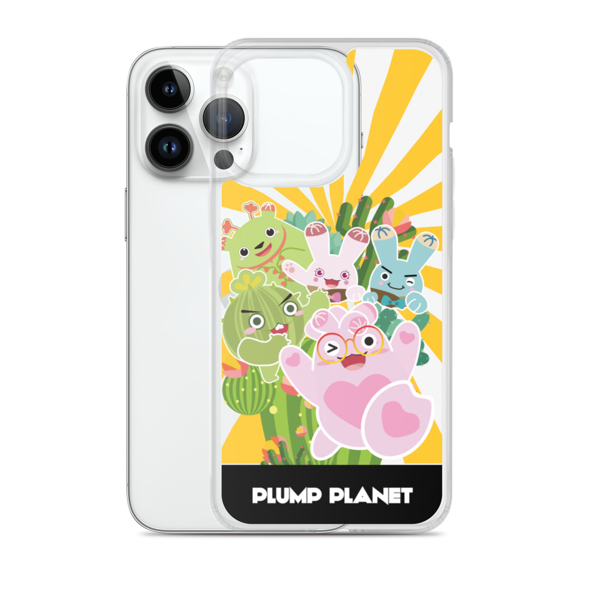 【iPhone】Plumo Planet Printing Stamp - Phone Clear Case