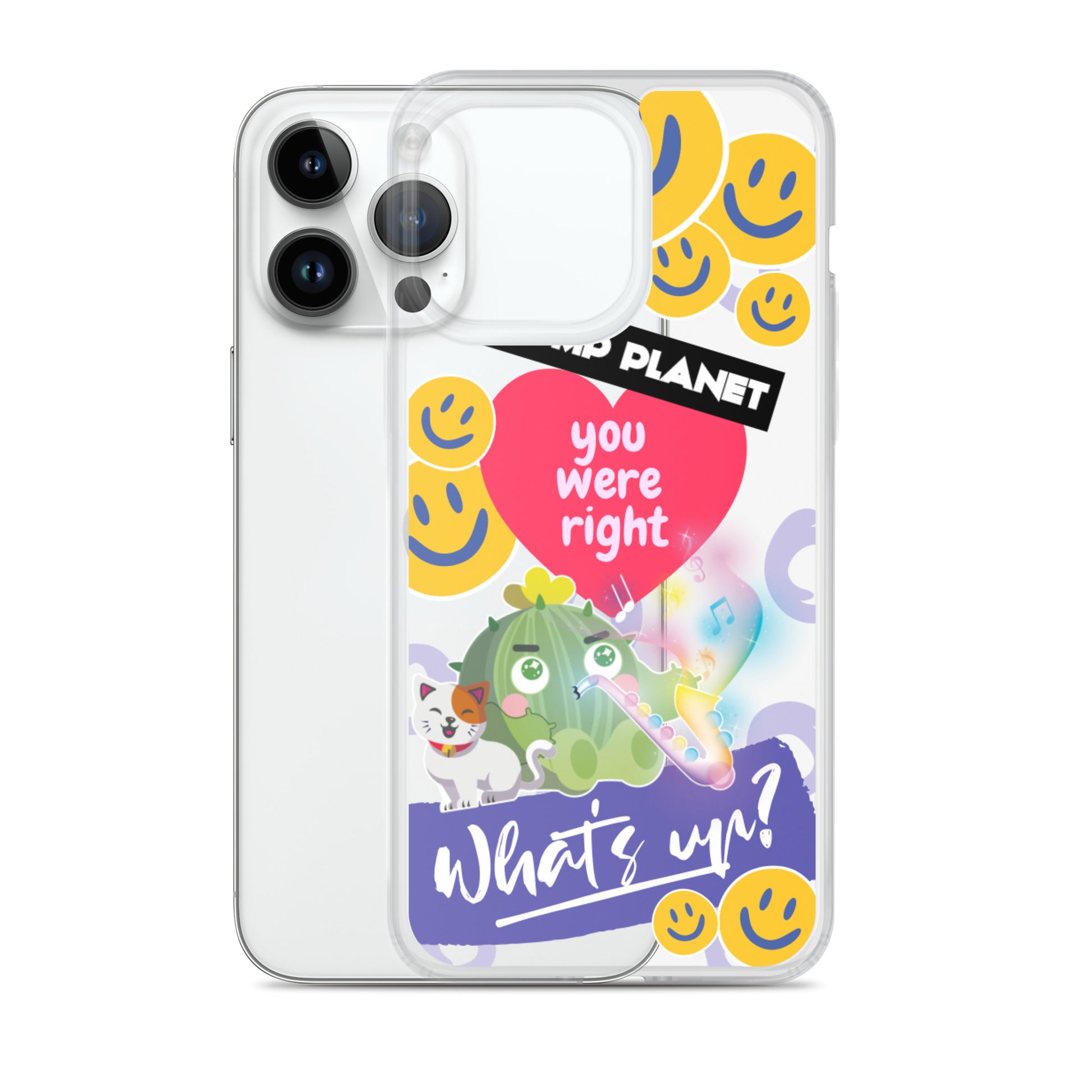 【iPhone】What's UP?  - Phone Clear Case