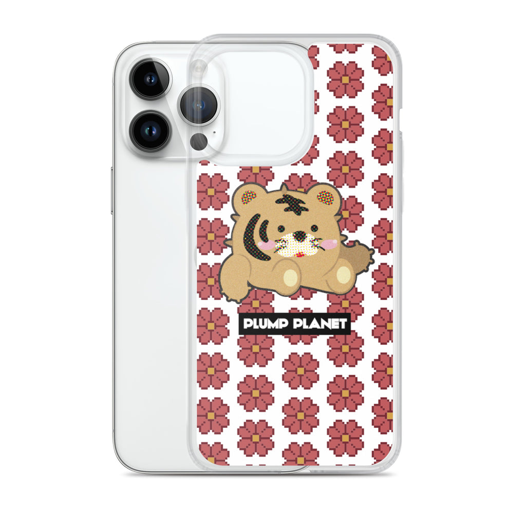 【iPhone】Pixel Cactus Tiger - Phone Clear Case