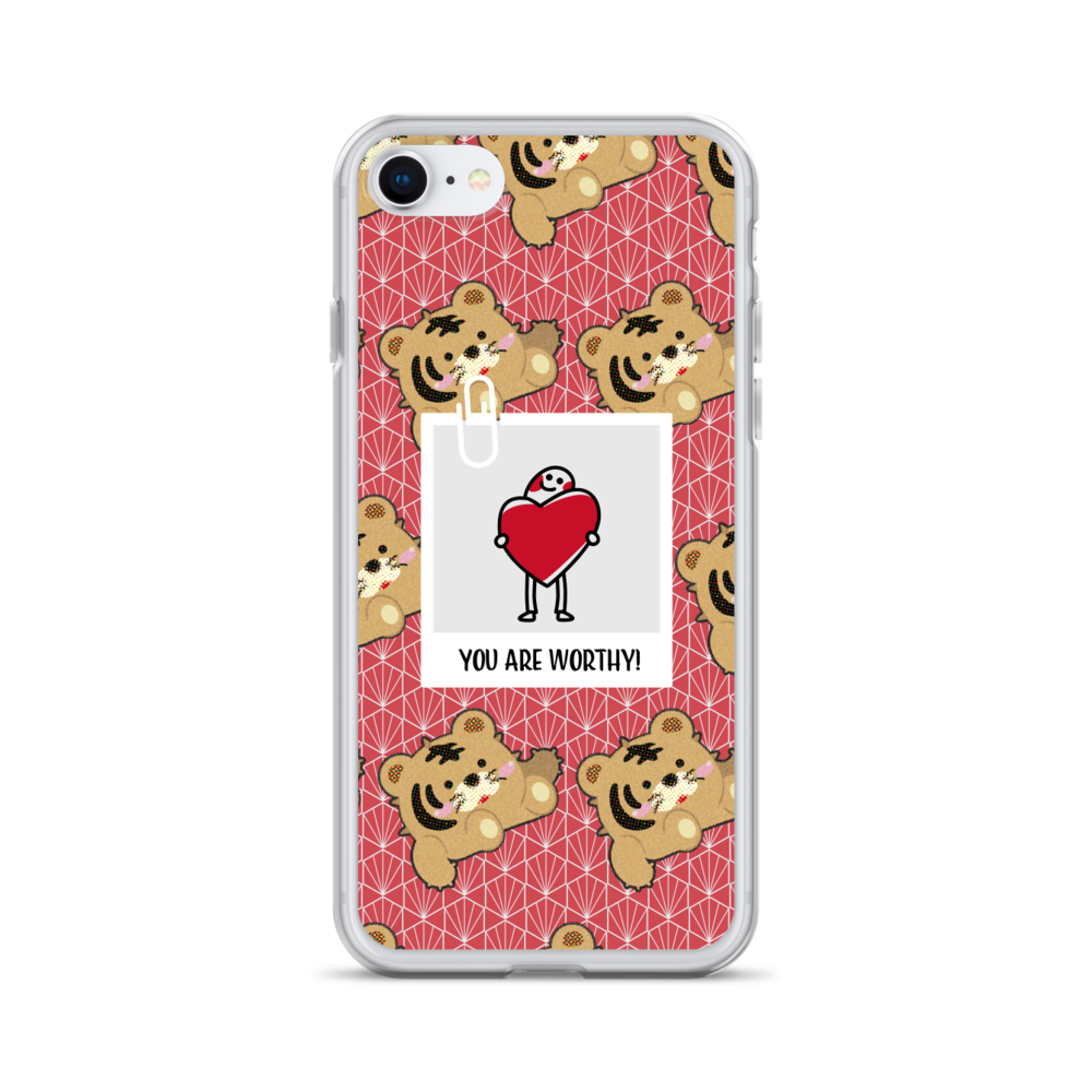 【iPhone】You Are Worthy- Phone Clear Case