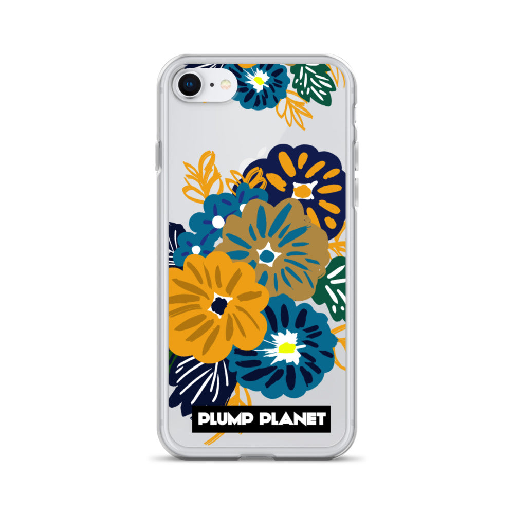 【iPhone】Secret Flower Printing Stamp - Phone Clear Case