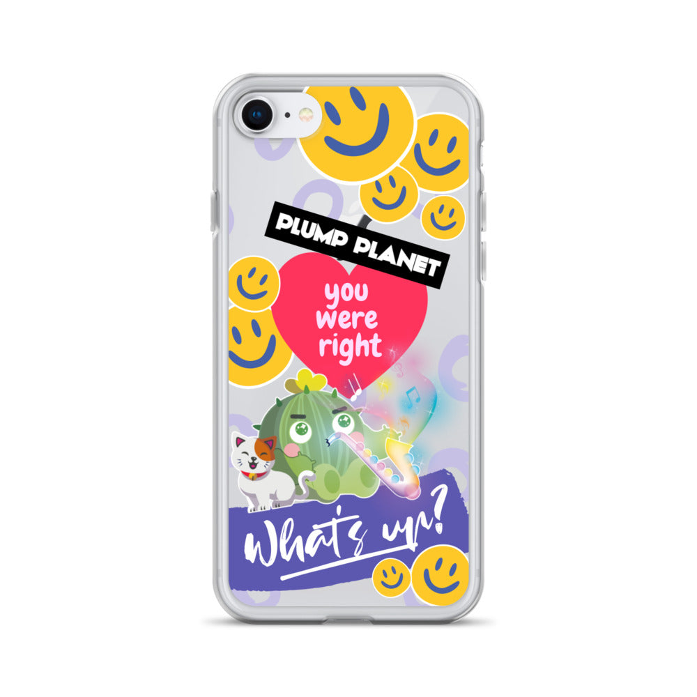 【iPhone】What's UP?  - Phone Clear Case
