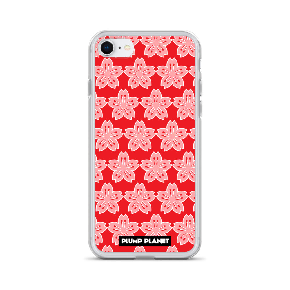 【iPhone】Sakura Flower Pattern Collection - Phone Clear Case