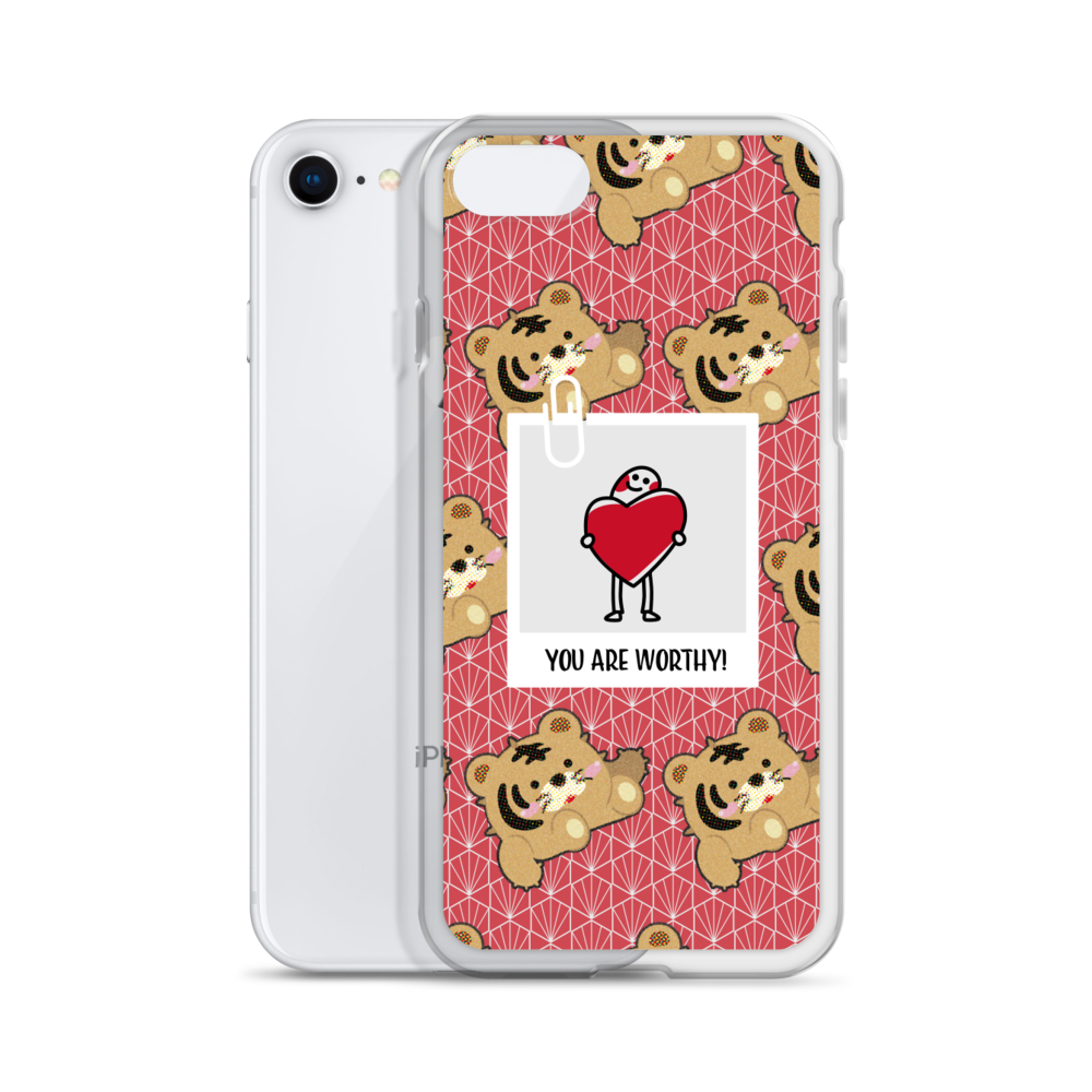 【iPhone】You Are Worthy- Phone Clear Case