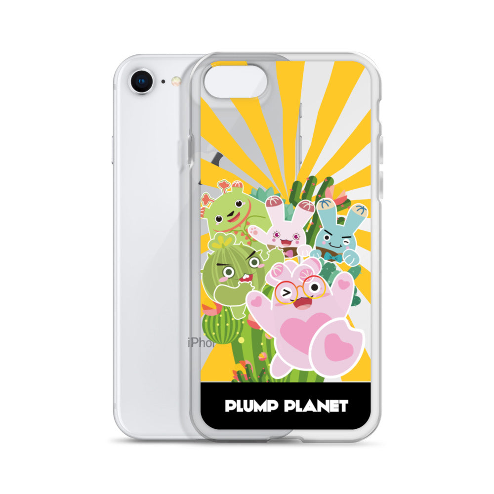 【iPhone】Plumo Planet Printing Stamp - Phone Clear Case