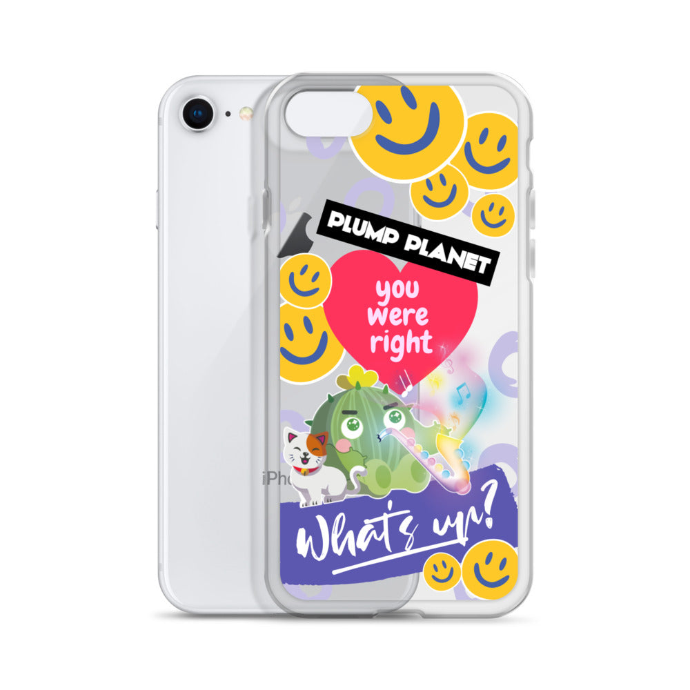 【iPhone】What's UP?  - Phone Clear Case