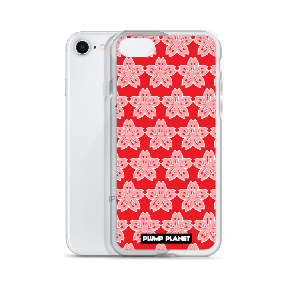 【iPhone】Sakura Flower Pattern Collection - Phone Clear Case