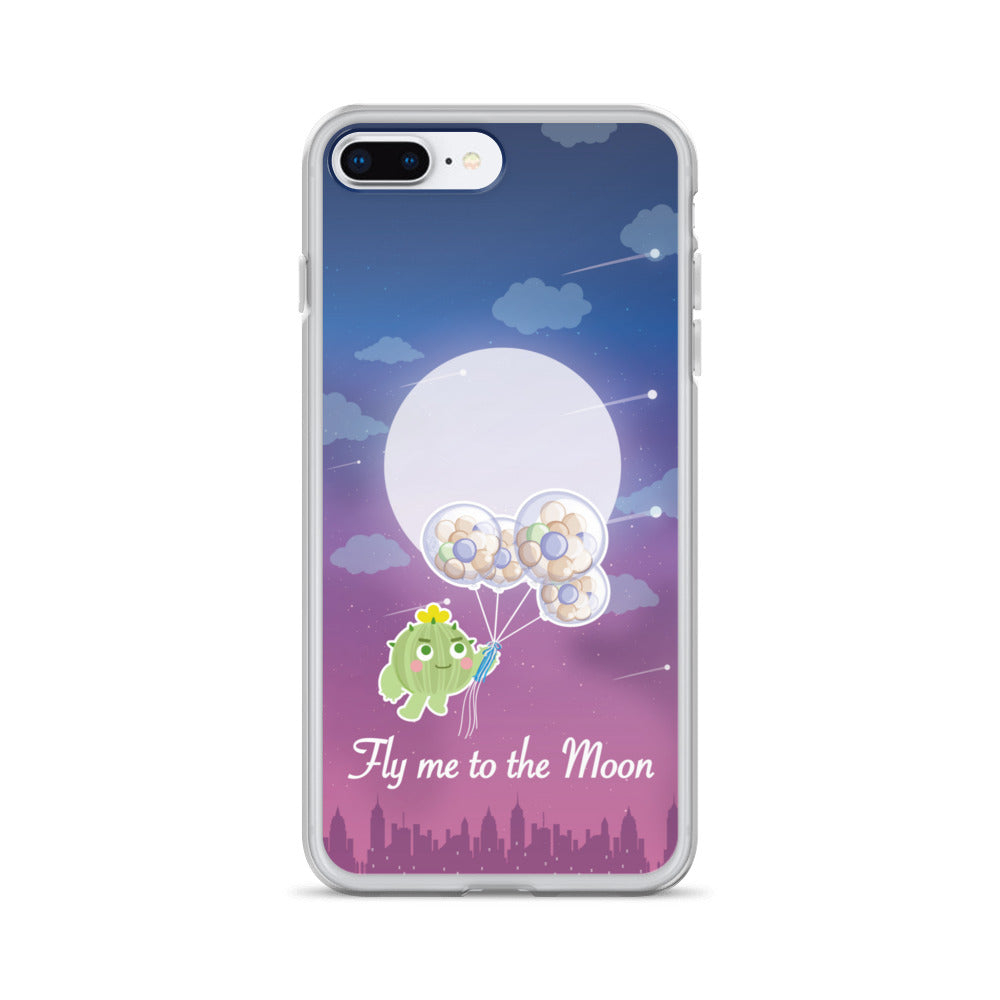 【iPhone】Fly Me to The Moon - Phone Clear Case