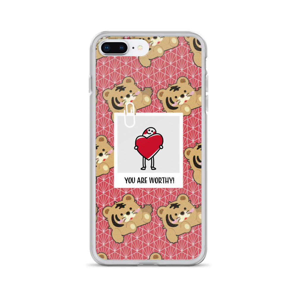 【iPhone】You Are Worthy- Phone Clear Case
