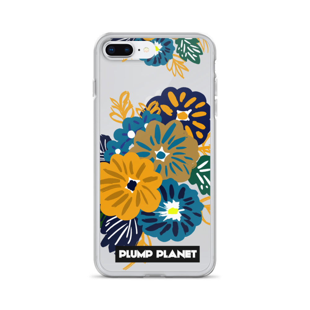 【iPhone】Secret Flower Printing Stamp - Phone Clear Case