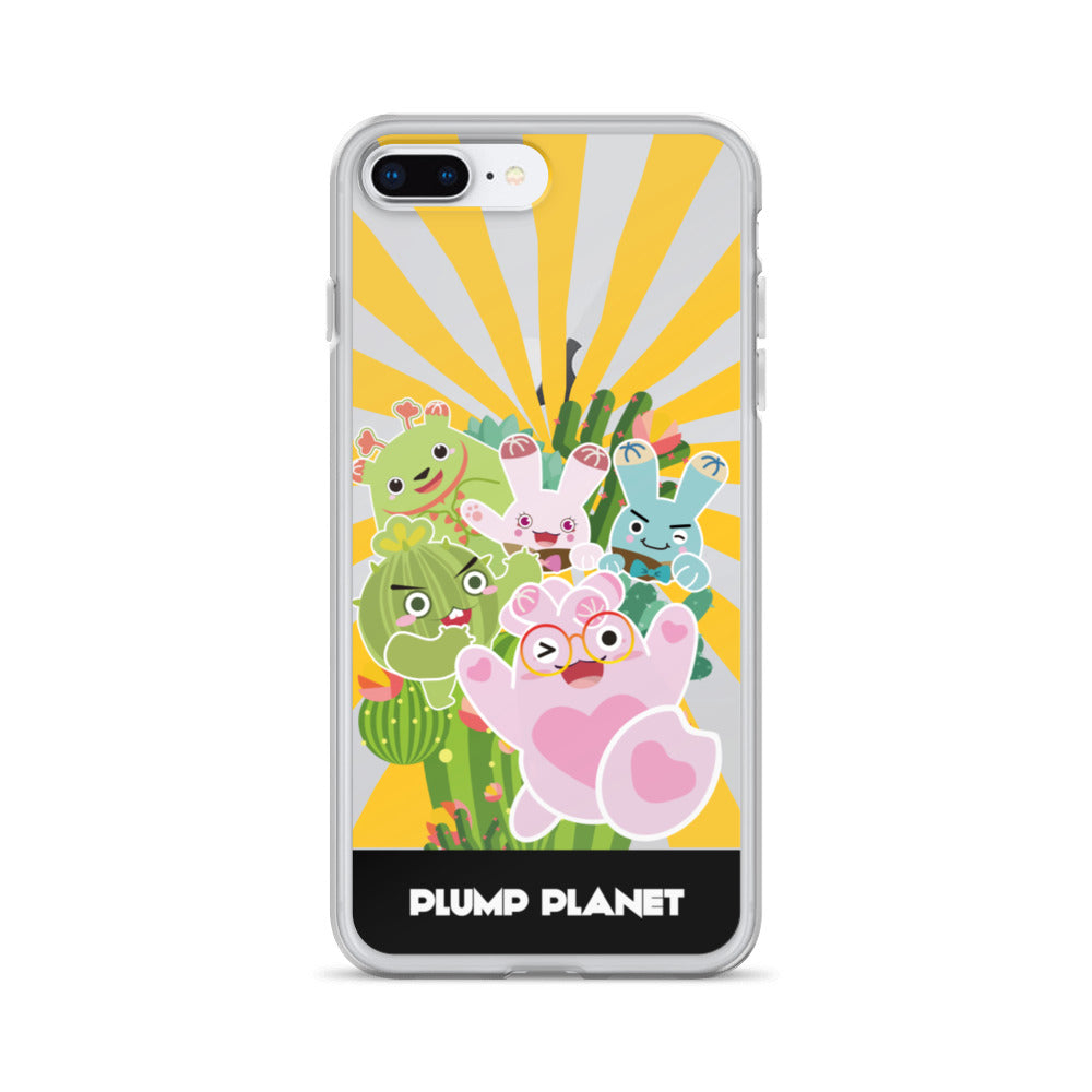 【iPhone】Plumo Planet Printing Stamp - Phone Clear Case