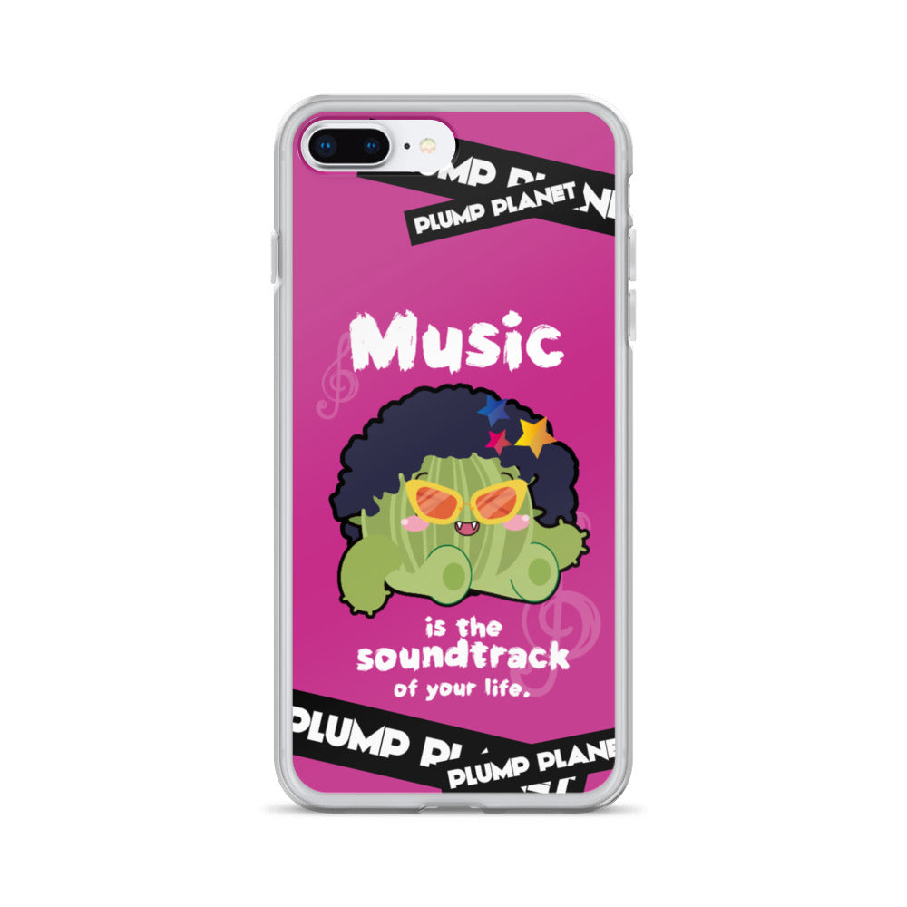 【iPhone】Music is the soundtrack of Life  - Phone Clear Case