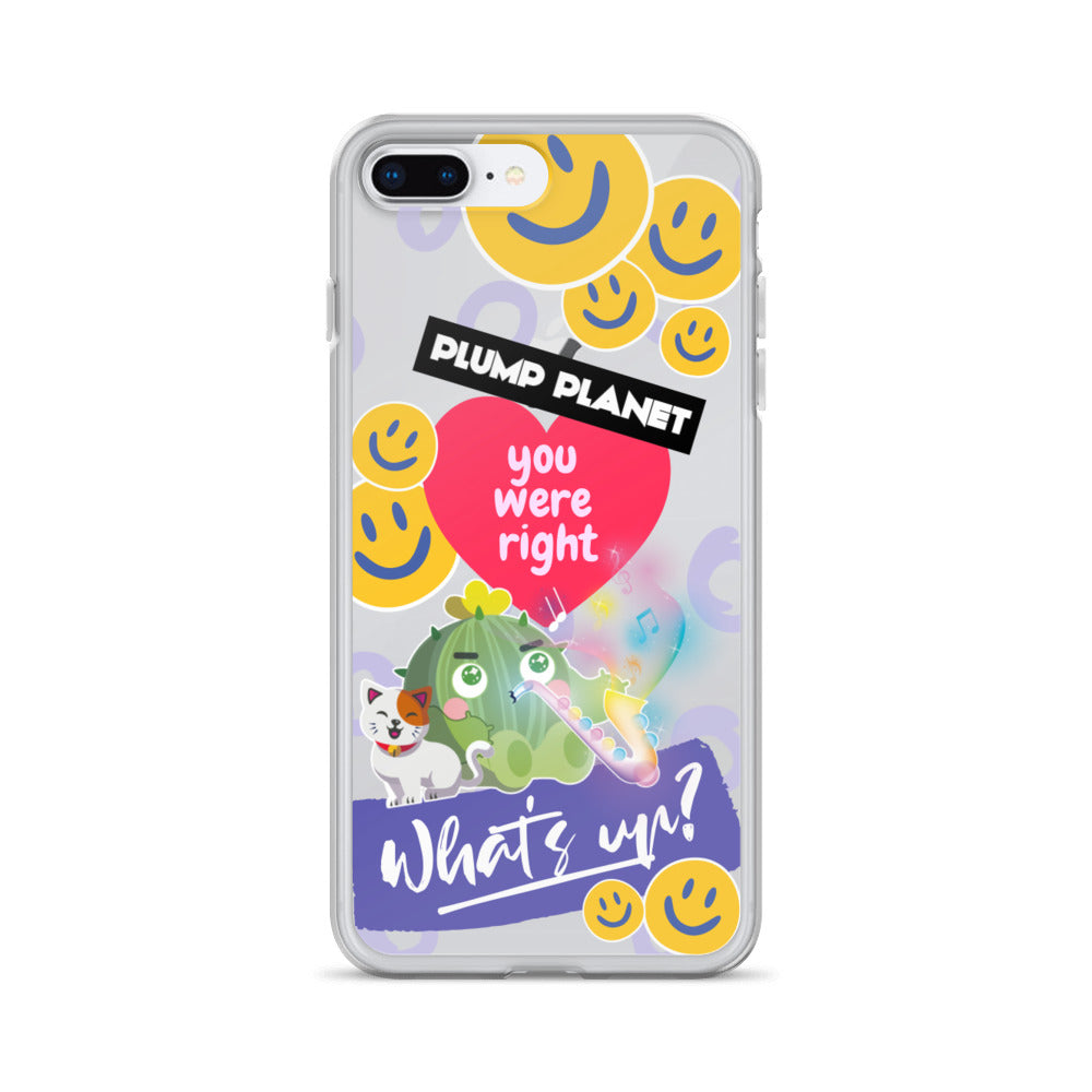 【iPhone】What's UP?  - Phone Clear Case