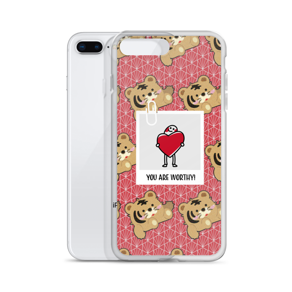 【iPhone】You Are Worthy- Phone Clear Case