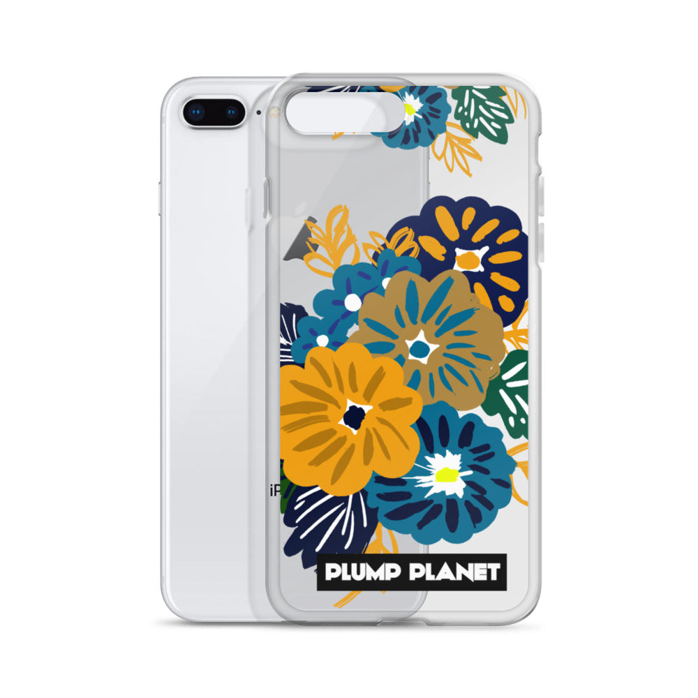 【iPhone】Secret Flower Printing Stamp - Phone Clear Case