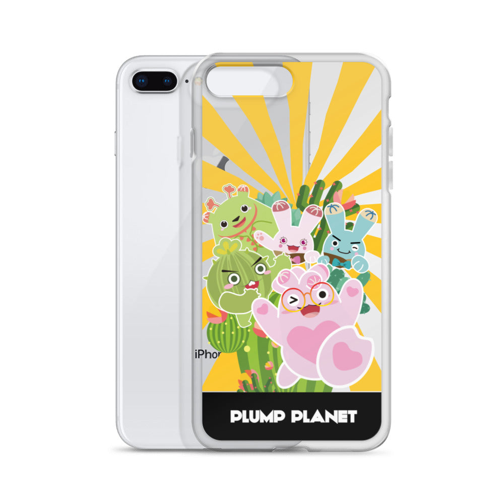 【iPhone】Plumo Planet Printing Stamp - Phone Clear Case