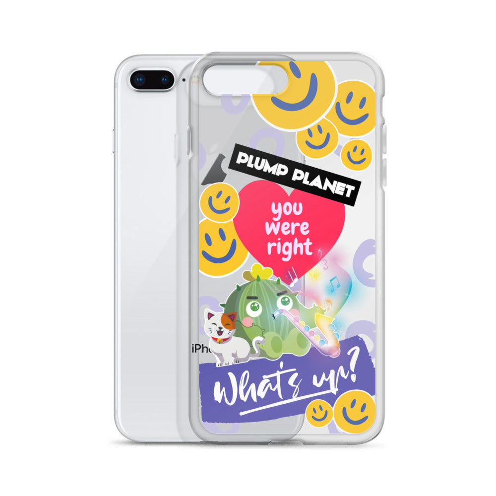 【iPhone】What's UP?  - Phone Clear Case