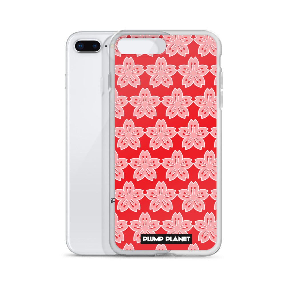【iPhone】Sakura Flower Pattern Collection - Phone Clear Case