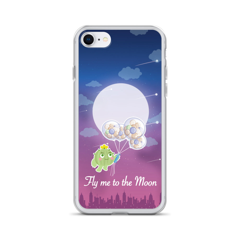 【iPhone】Fly Me to The Moon - Phone Clear Case