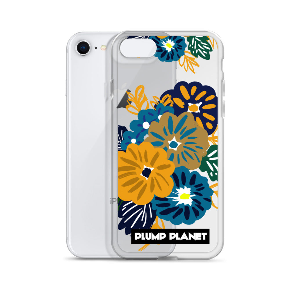 【iPhone】Secret Flower Printing Stamp - Phone Clear Case
